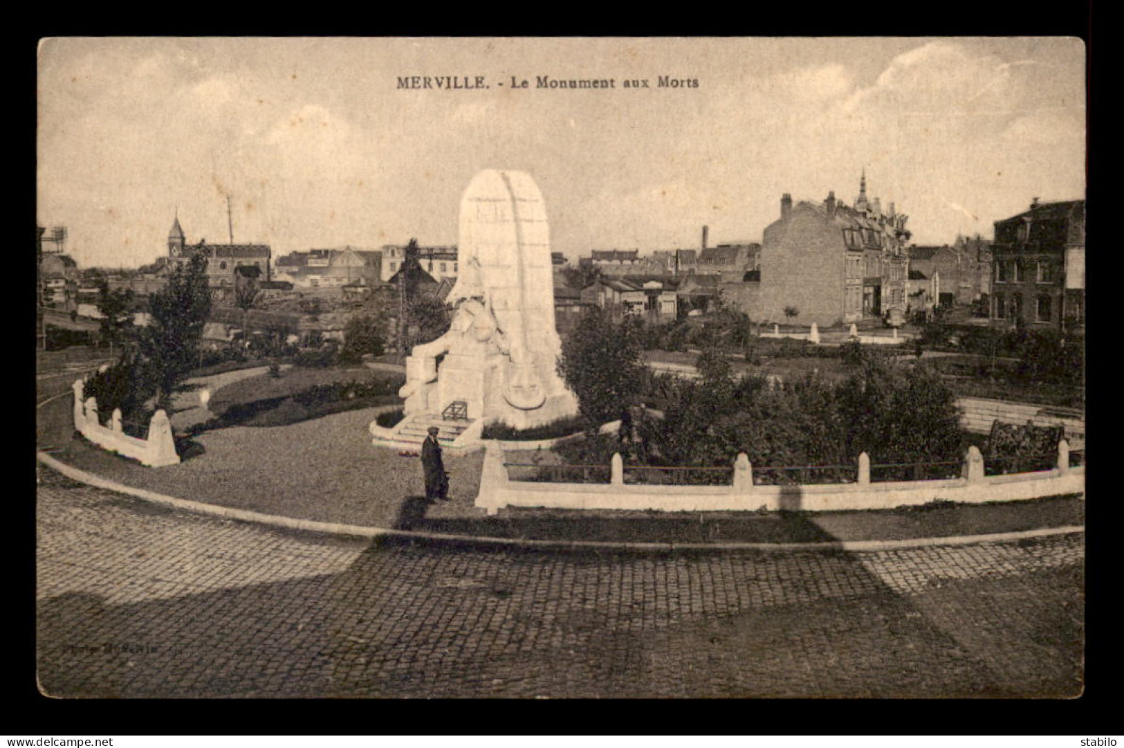 59 - MERVILLE - LE MONUMENT AUX MORTS - Merville