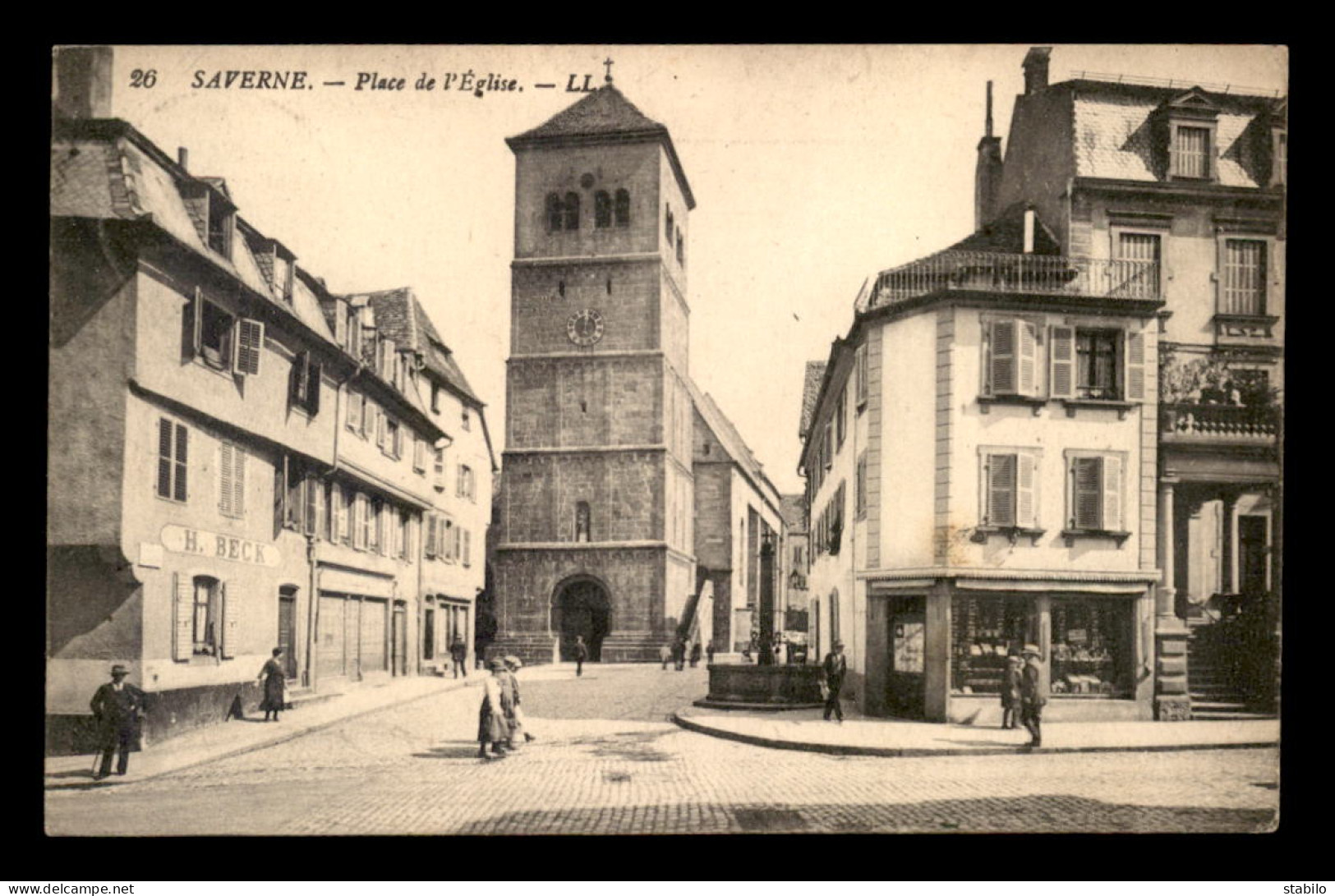 67 - SAVERNE - PLACE DE L'EGLISE - Saverne