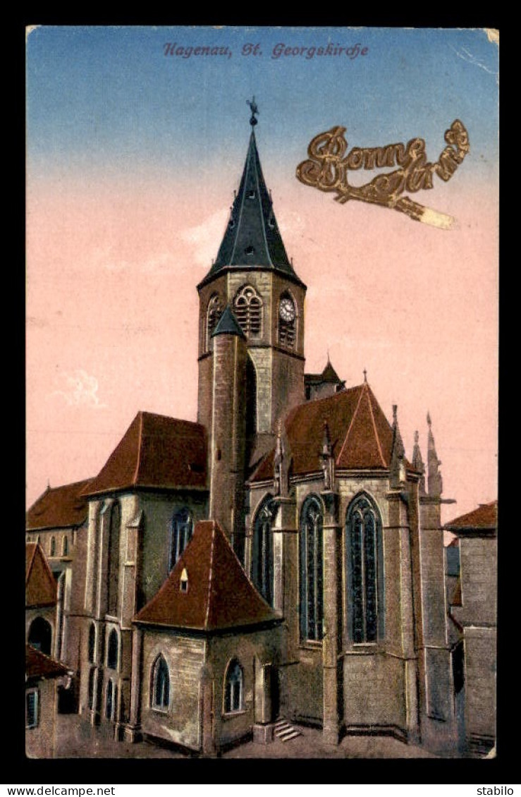 67 - HAGUENAU - ST GEORGEKIRCHE - Haguenau