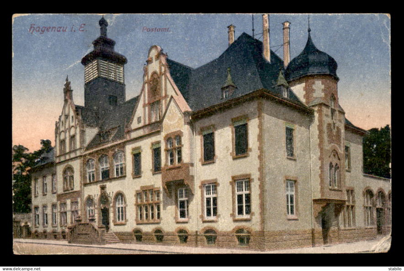 67 - HAGUENAU - POSTAMT - Haguenau