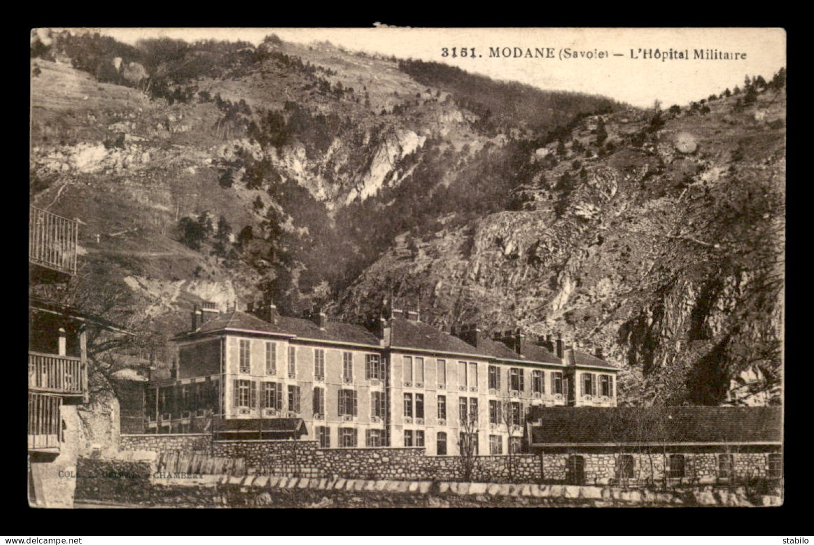 73 - MODANE - L'HOPITAL MILITAIRE - Modane