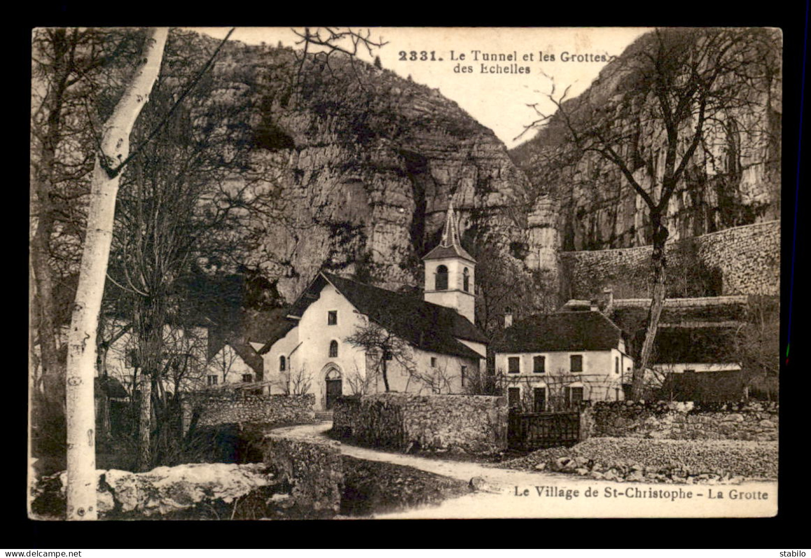 73 - ST-CHRISTOPHE - LA GROTTE - Sonstige & Ohne Zuordnung