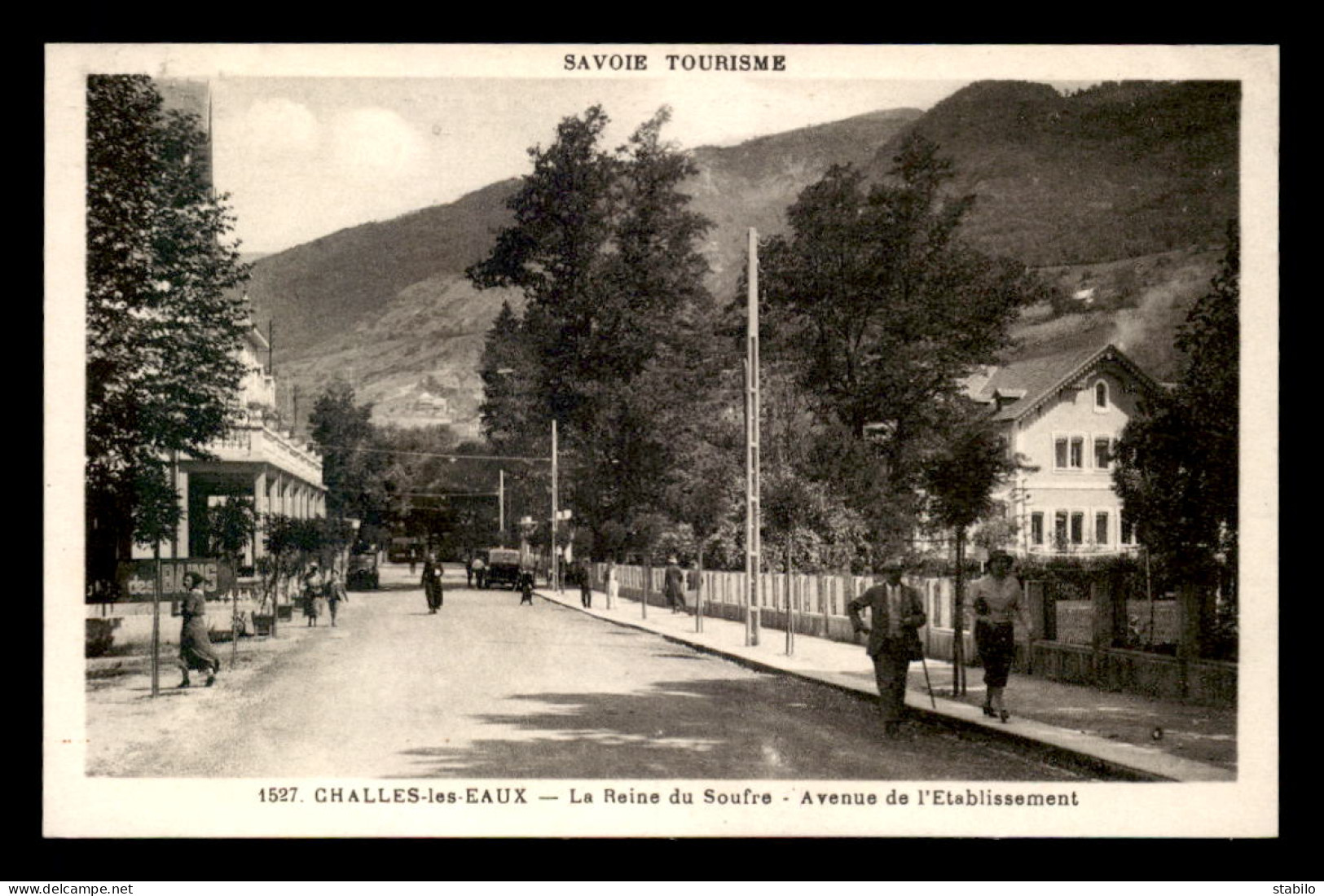 73 - CHALLES-LES-EAUX - AVENUE DE L'ETABLISSEMENT - Sonstige & Ohne Zuordnung