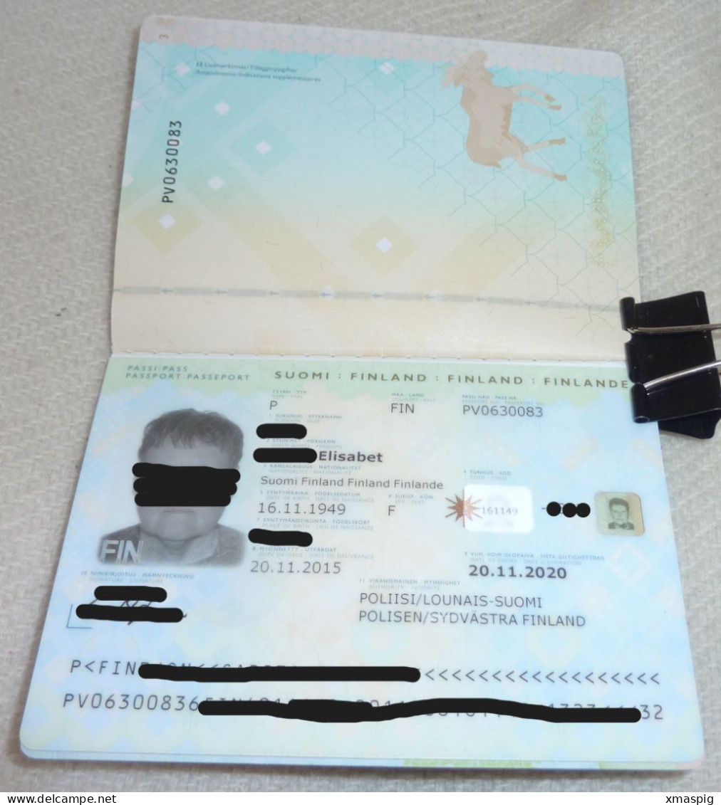 EU Biometric Passport Reisepass Passeport Obsolete - Historische Dokumente