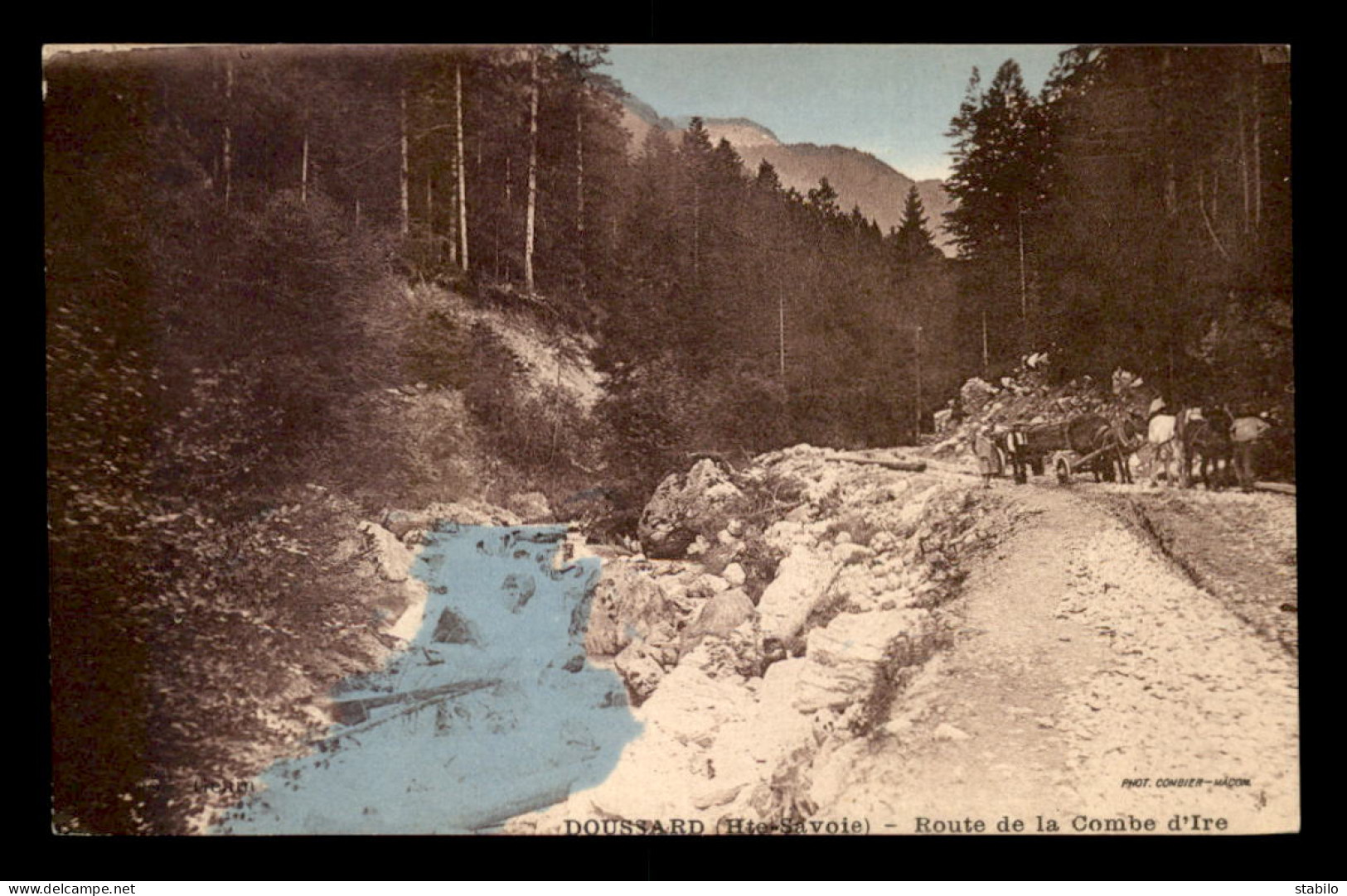 74 - DOUSSARD - ROUTE DE LA COMBE D'IRE - Doussard