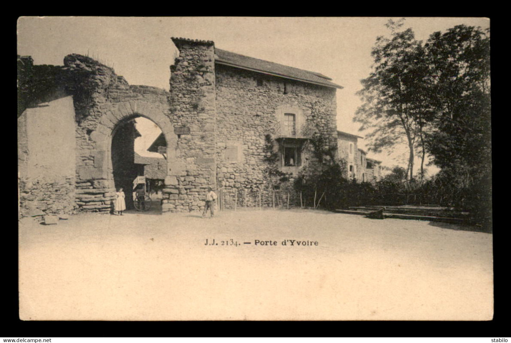 74 - YVOIRE - LA PORTE DES REMPARTS - Yvoire