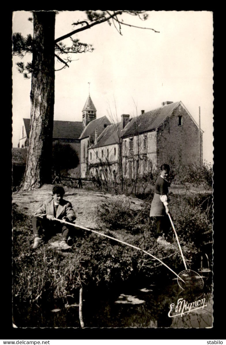 78 - LE MESNIL-ST-DENIS - NOTRE-DAME DE LA ROCHE - PECHE A LA LIGNE - Le Mesnil Saint Denis