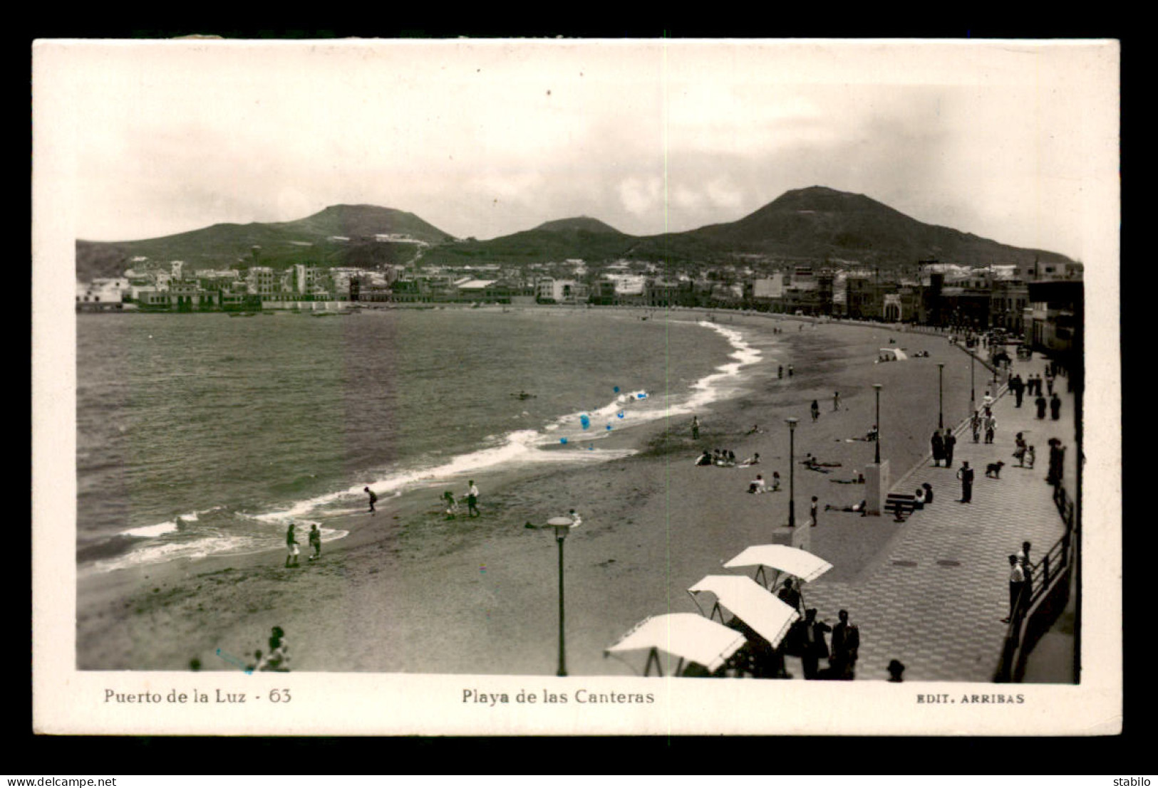 ESPAGNE - LAS PALMAS - PLAYA DE LAS CANTERAS - Gran Canaria