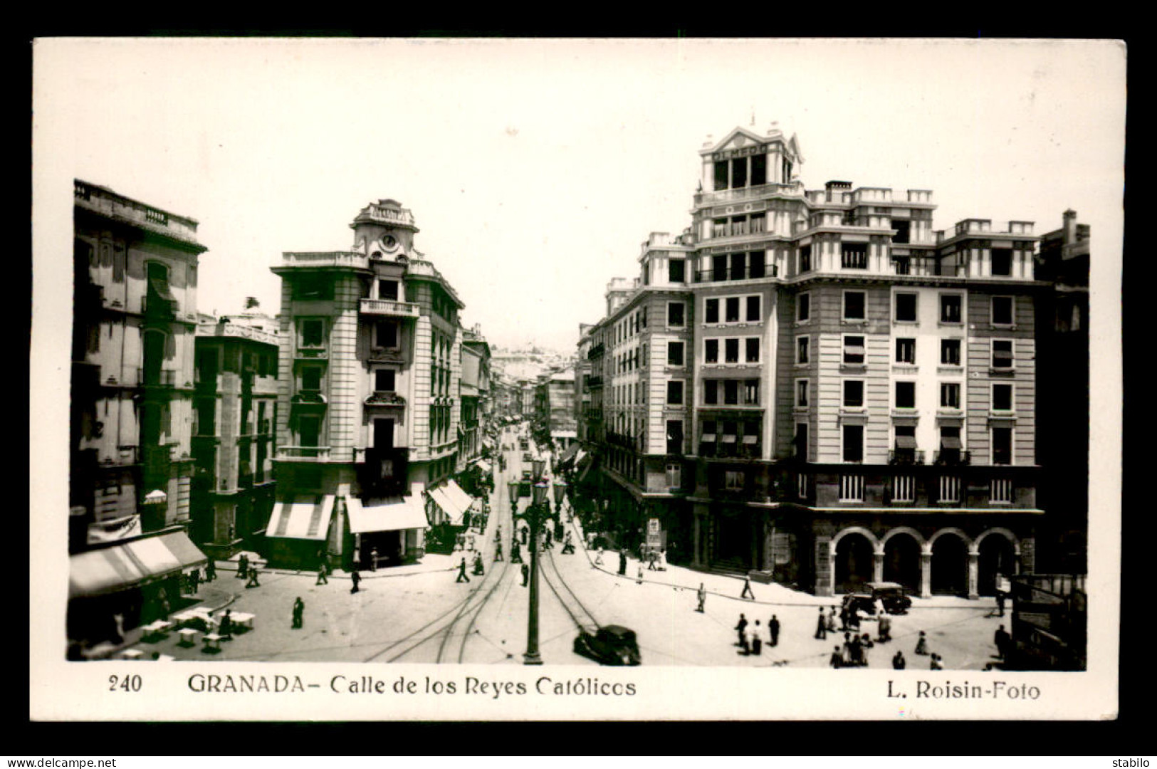 ESPAGNE - GRANADA - CALLE DE LOS REYES CATOLICOS - Granada