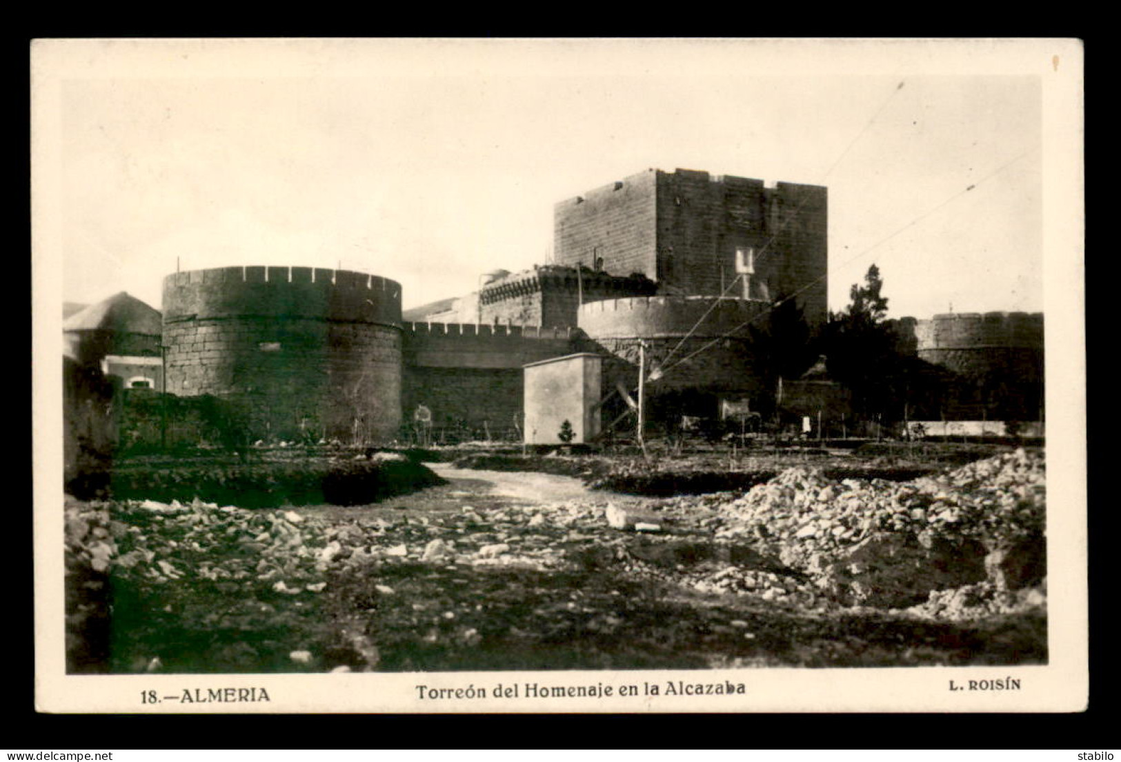 ESPAGNE - ALMERIA - TORREON DEL HOMENAJE EN LA ALCAZABA - Almería