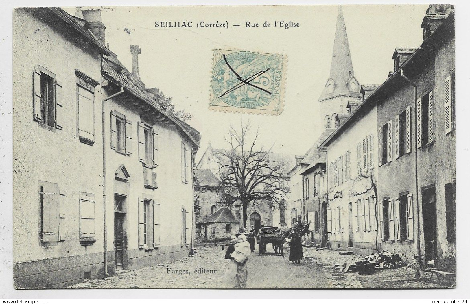 SEILHAC CORREZE RUE DE L'EGLISE - Autres & Non Classés