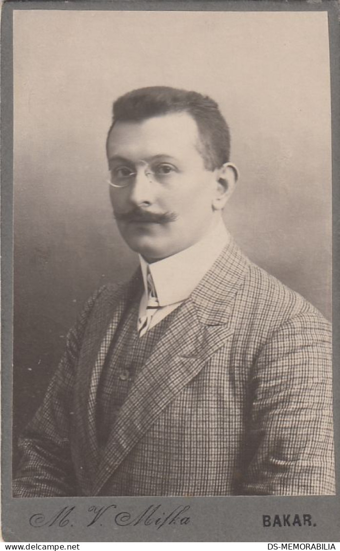 Man With A Mustache Atelier Mifka Bakar Croatia - Alte (vor 1900)