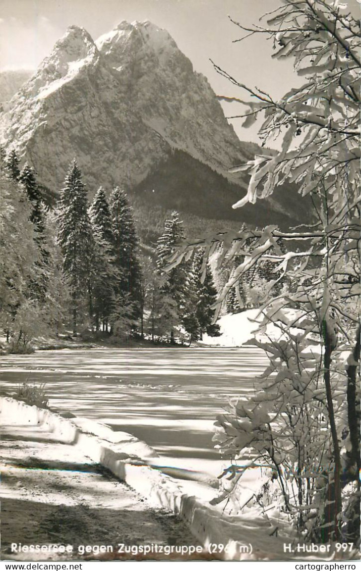 Germany Riessersee Gegen Zugspitzgruppe - Garmisch-Partenkirchen