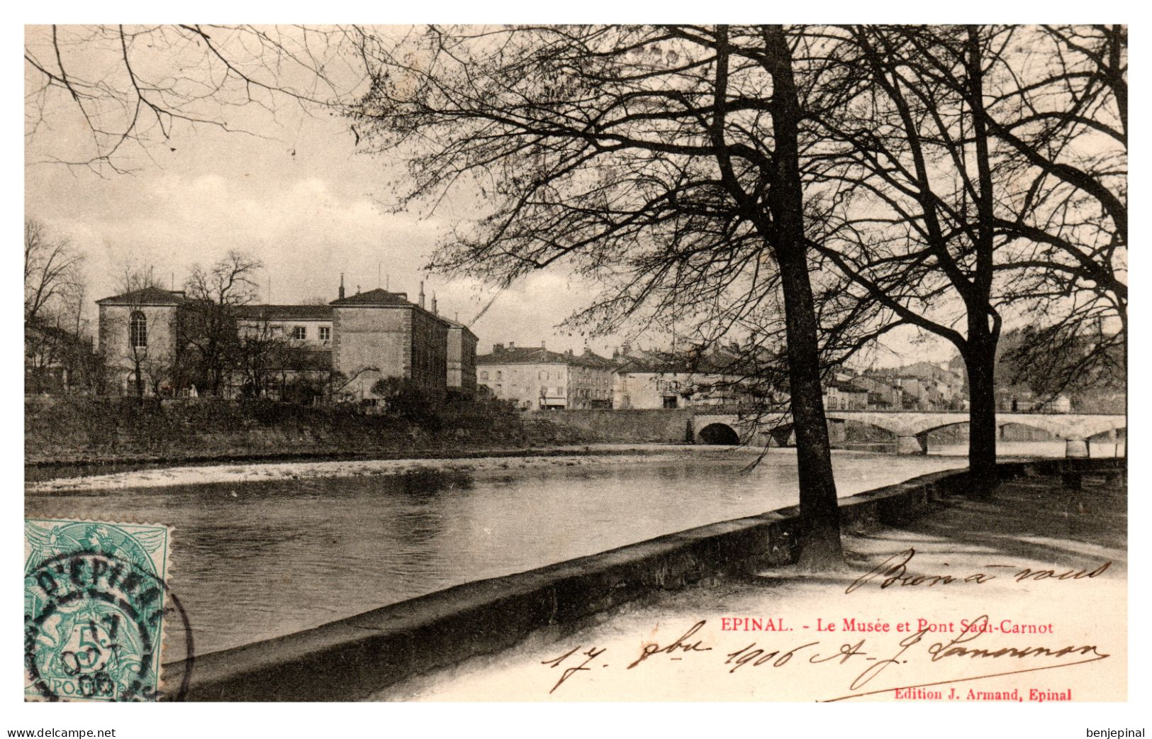 Epinal - Le Musée Et Le Pont Carnot - Epinal