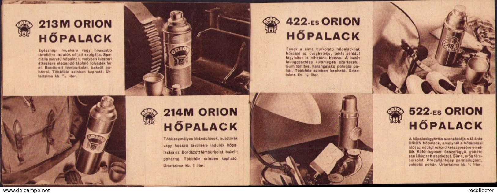 Radio Orion advertising brochure, 1941, Budapest A2373