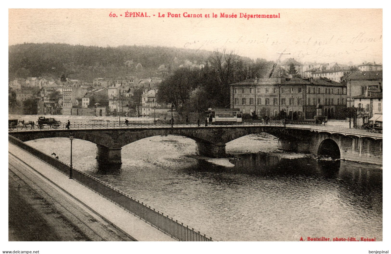 Epinal - Le Pont Carnot Et Le Musée Départemental - Epinal