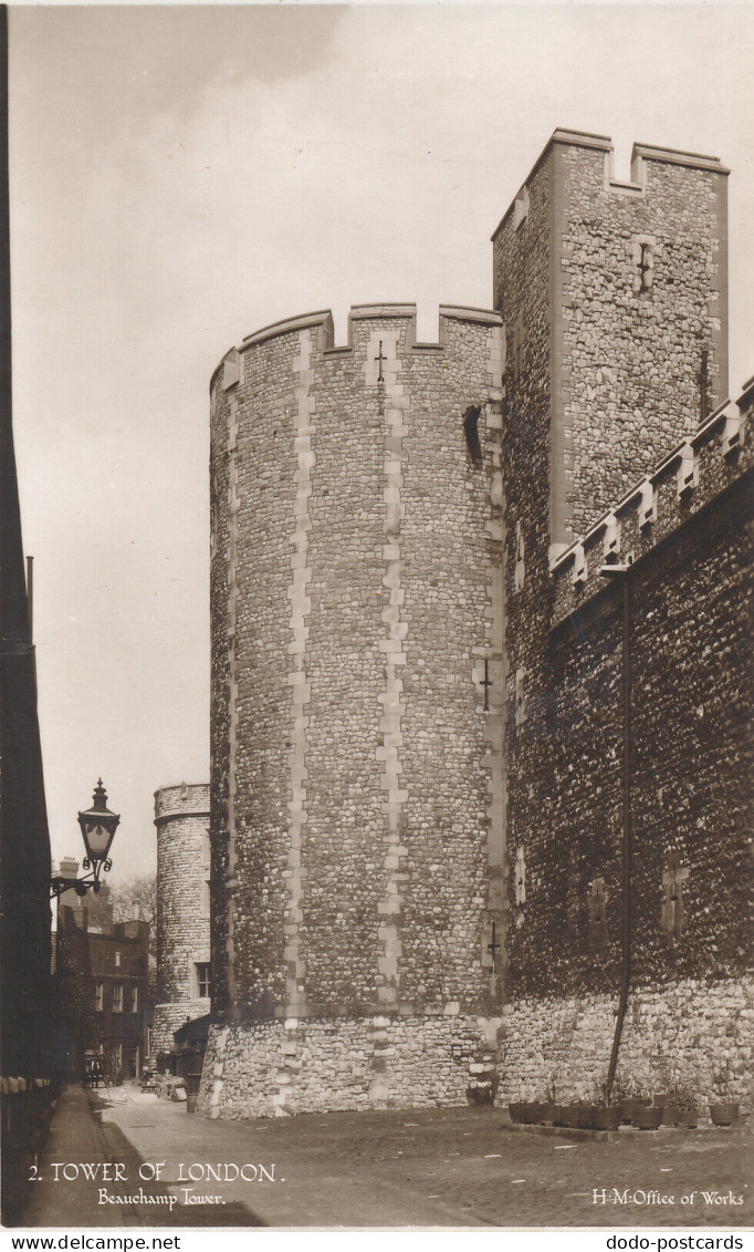 PC45450 Tower Of London. Beauchamp Tower. H. M. Office Of Works. No 2 - Autres & Non Classés