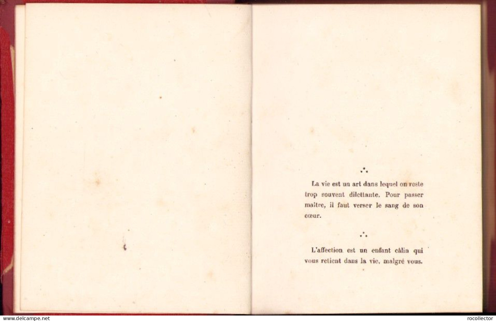 Les Pensées D’une Reine Par Carmen Sylva, Calmann-Levy, Editeurs, Paris MISSING 4 PAGES - Oude Boeken