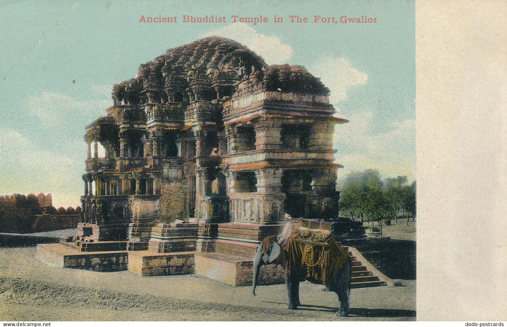 PC46482 Ancient Bhuddist Temple In The Fort. Gwalior - Monde