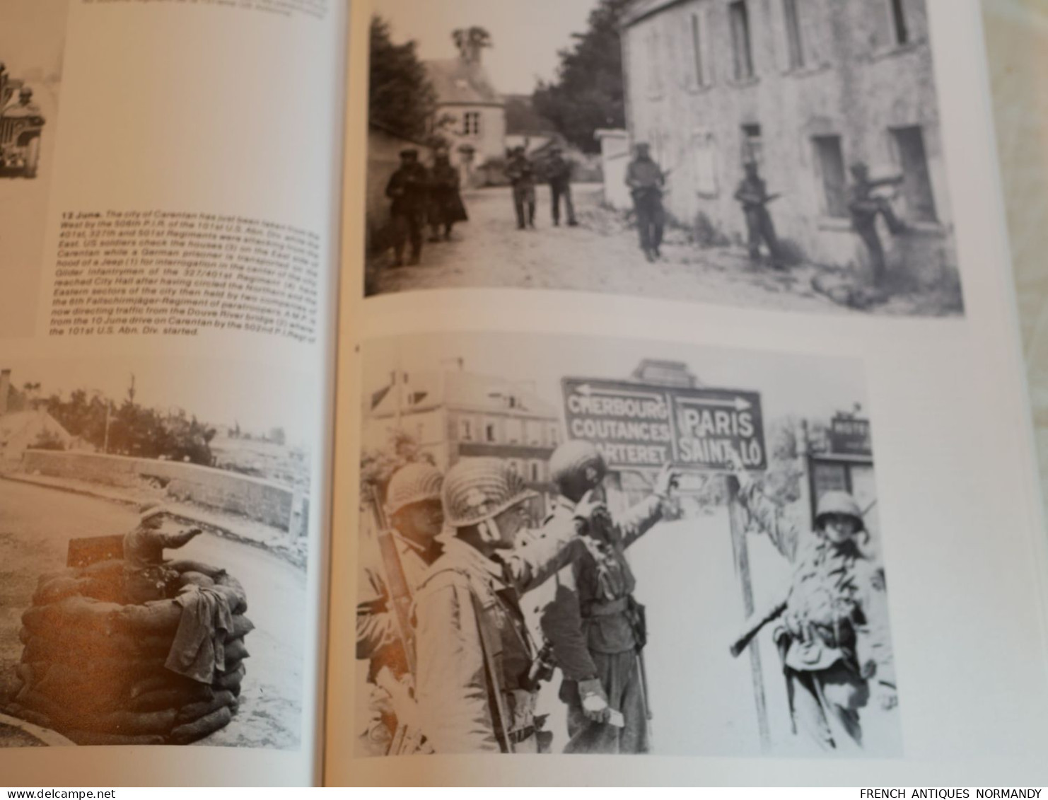 HEIMDAL Album mémorial bataille Normandie 1944 INVASION JOURNAL PICTORIAL  En bon état,  En français et en anglais