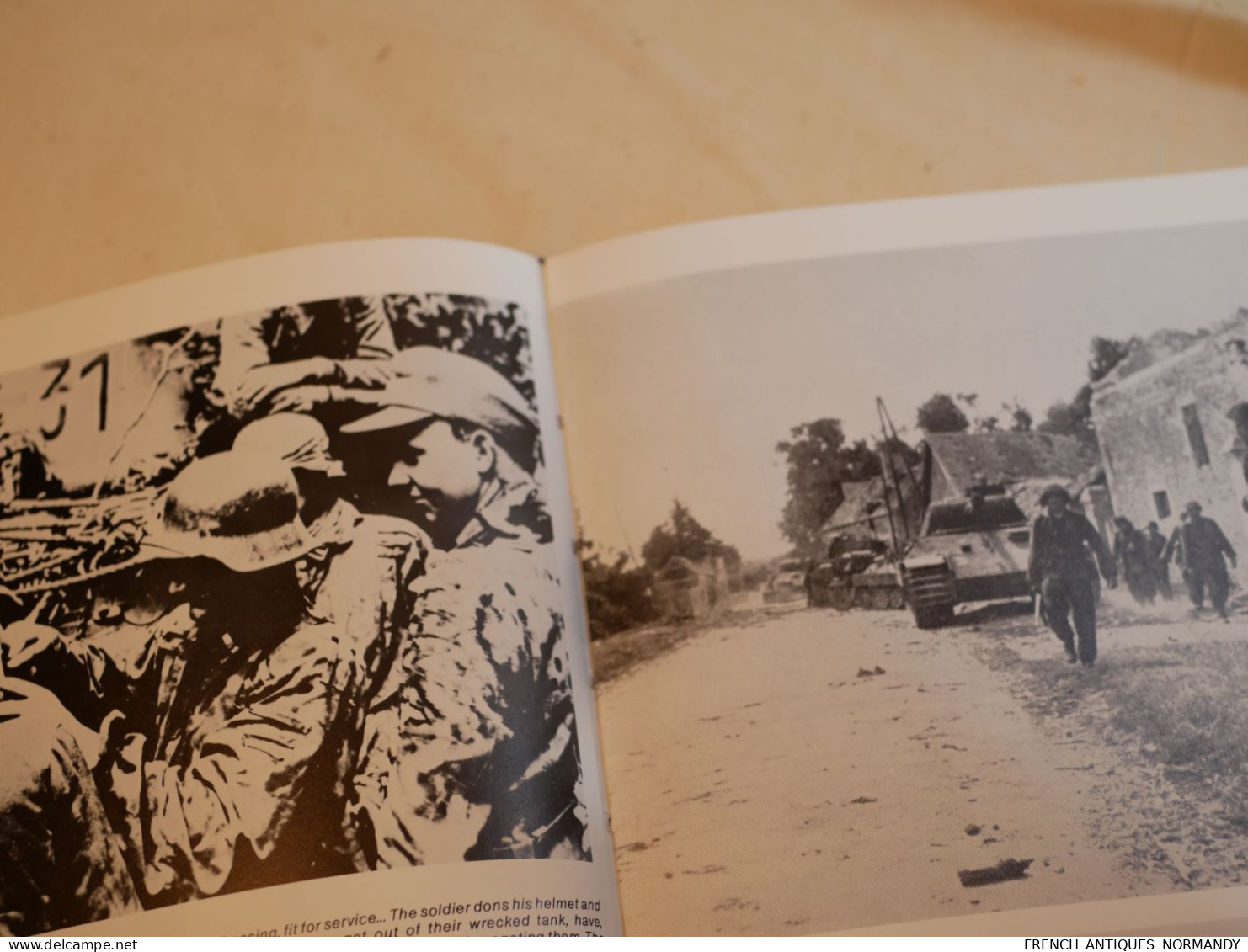 HEIMDAL Album mémorial bataille Normandie 1944 INVASION JOURNAL PICTORIAL  En bon état,  En français et en anglais