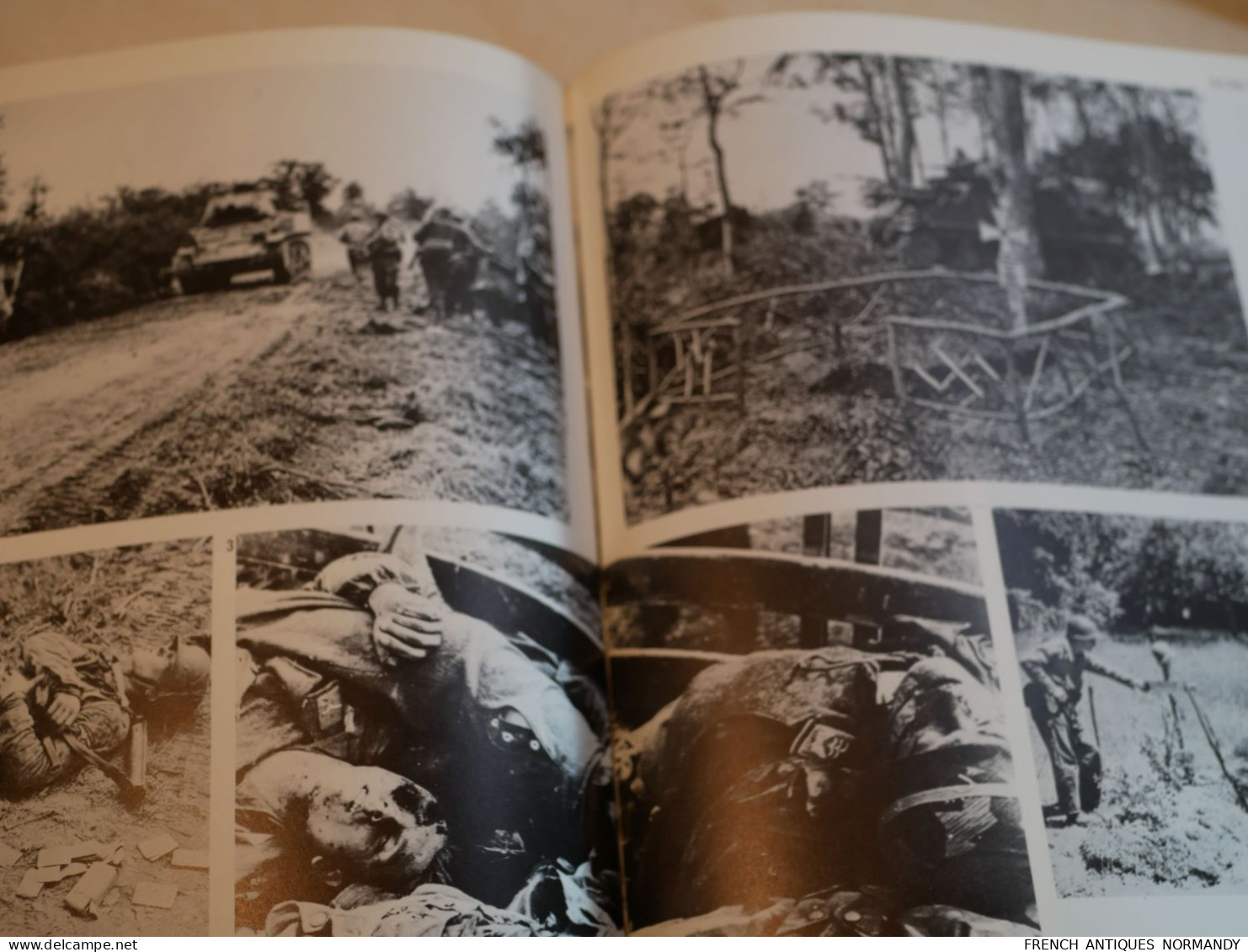 HEIMDAL Album mémorial bataille Normandie 1944 INVASION JOURNAL PICTORIAL  En bon état,  En français et en anglais