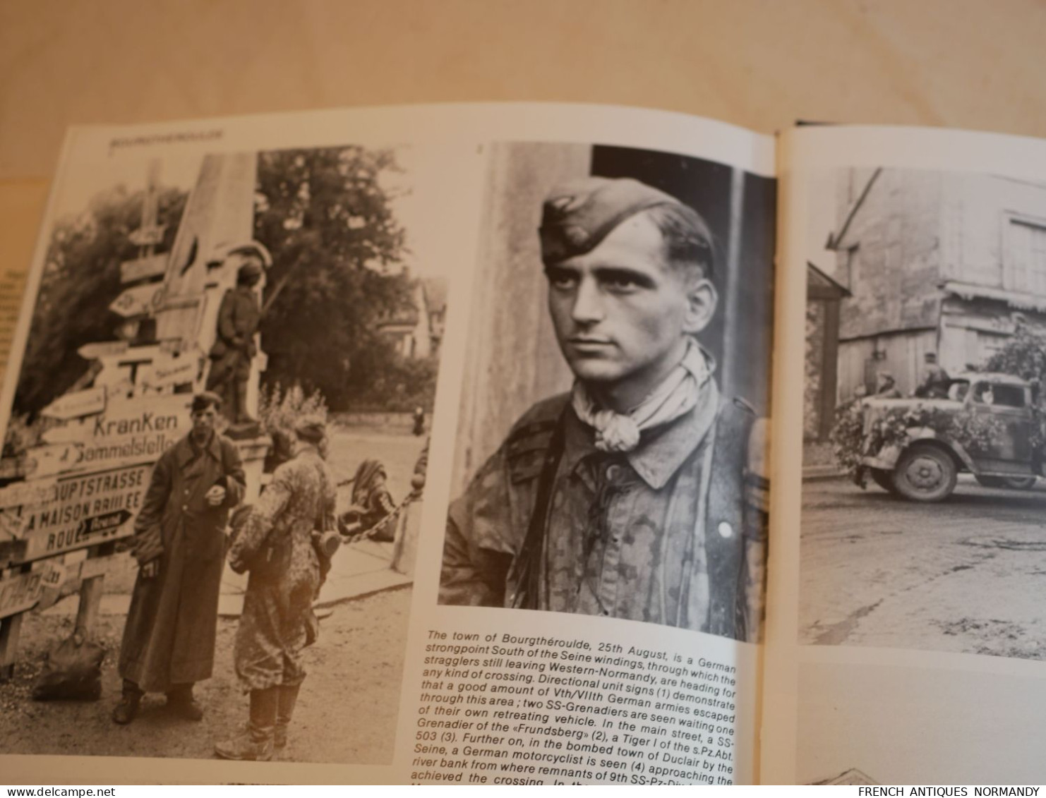 HEIMDAL Album mémorial bataille Normandie 1944 INVASION JOURNAL PICTORIAL  En bon état,  En français et en anglais