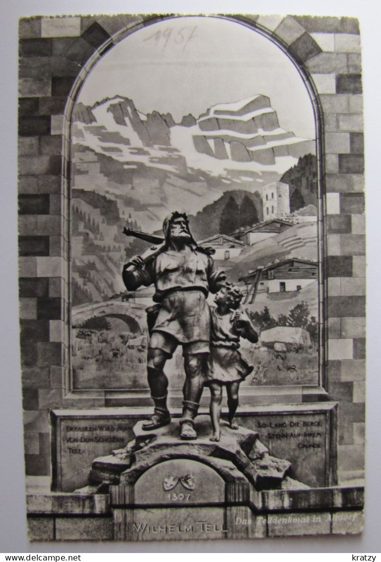 SUISSE - URI - ALTDORF - Das Telldenkmal - Altdorf