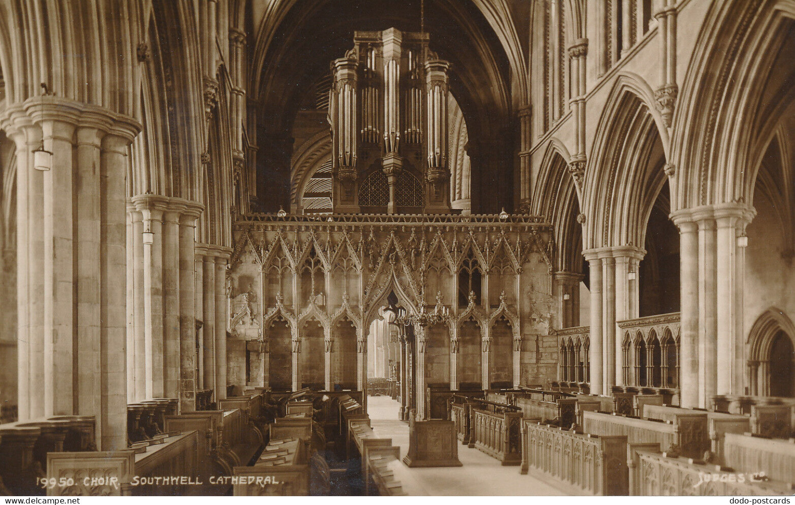 PC45829 Choir. Southwell Cathedral. Judges Ltd. No 19950 - Welt