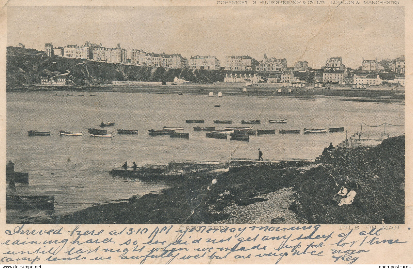 PC45700 Port Erin. Isle Of Man. Hildesheimer. 1904 - Welt