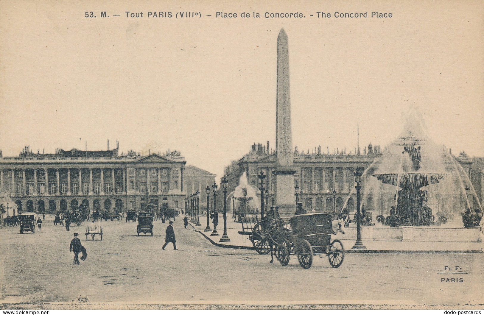 PC46557 Tout Paris. Place De La Concorde. No 53. B. Hopkins - Welt