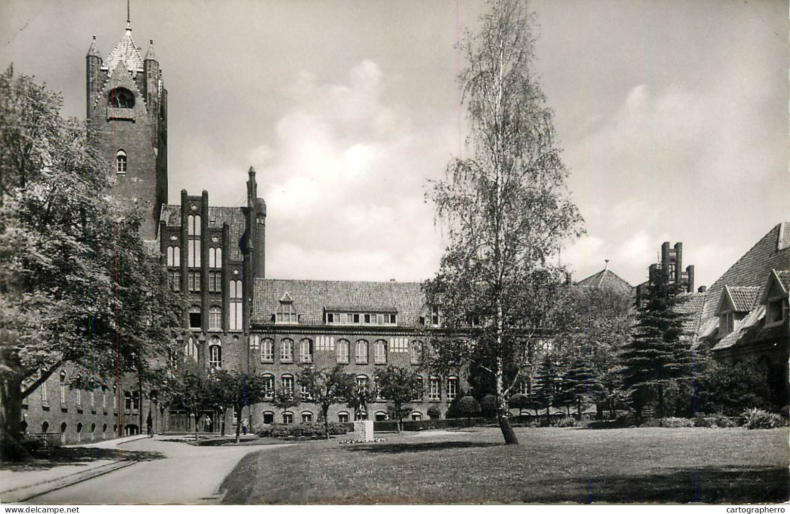 Germany Flensburg-Murwik Marienschule Innenhof - Flensburg