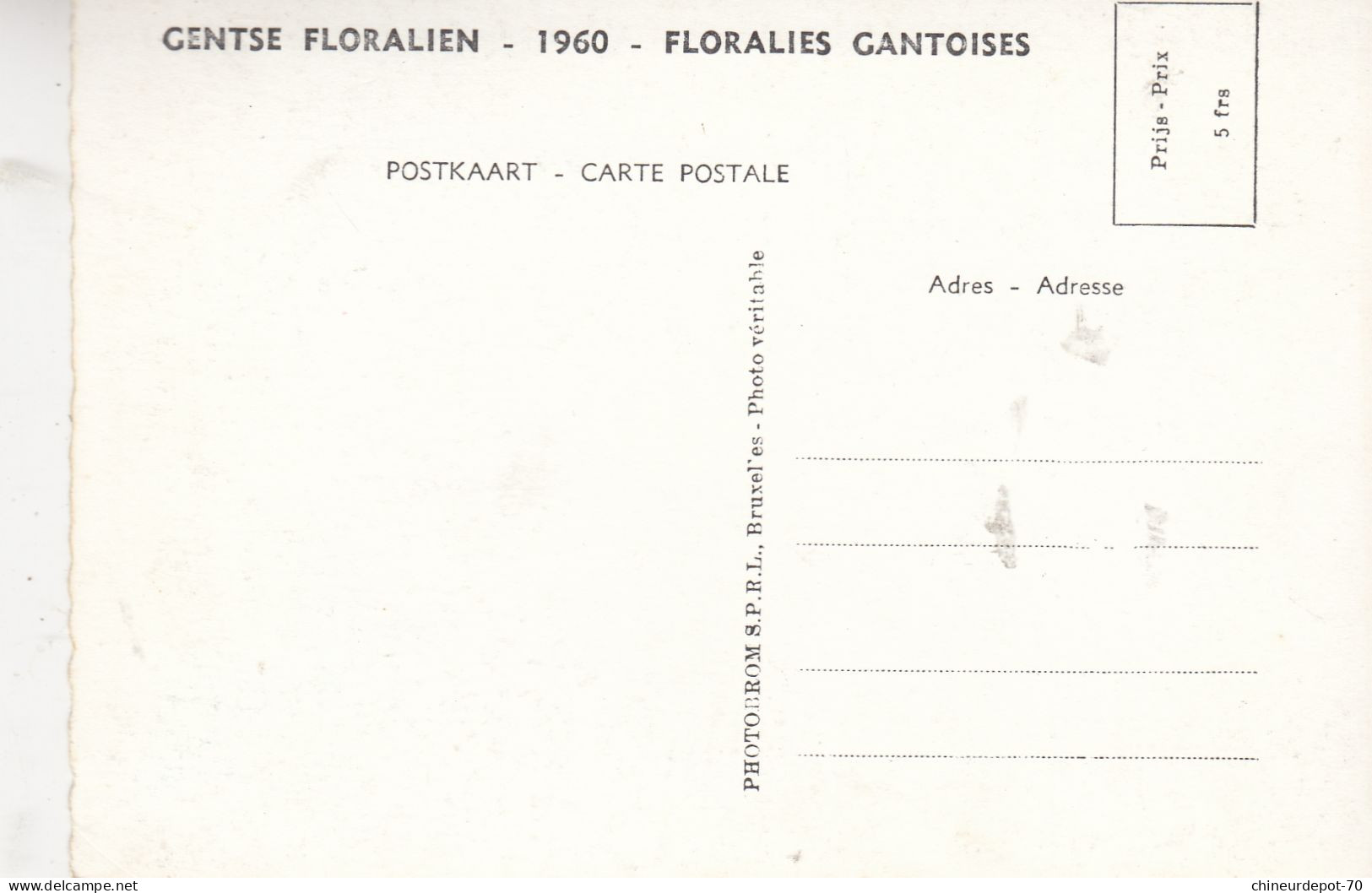 GENT  FLORALIES GANTOISES - Gent