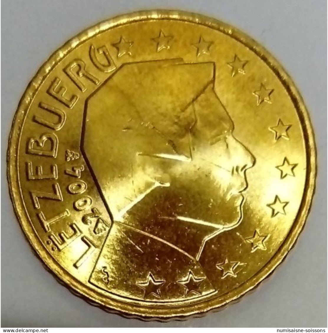 LUXEMBOURG - KM 80 - 50 EURO CENT 2004 - GRAND DUC HENRI - Luxemburg