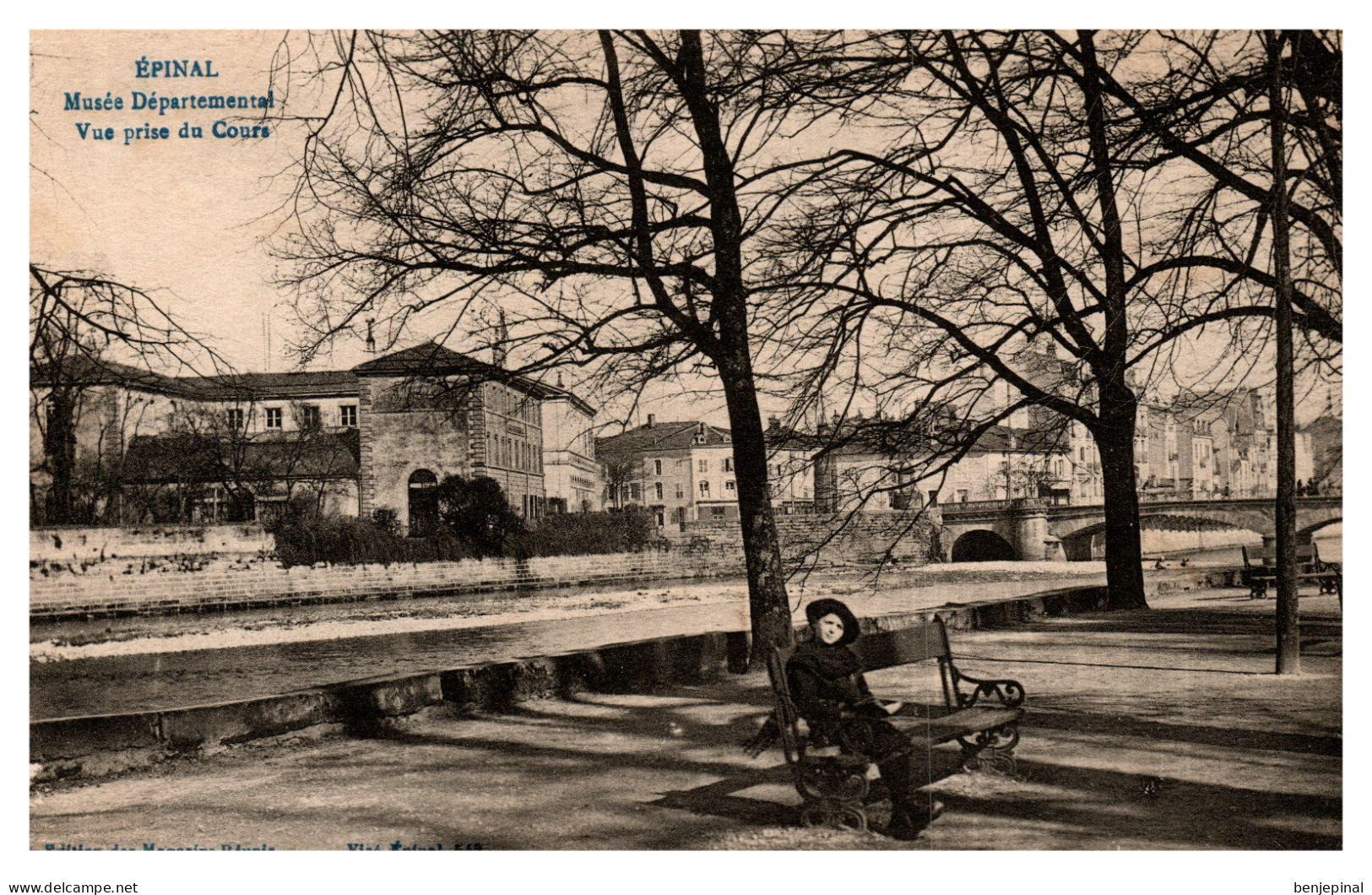 Epinal - Musée Départemental - Vue Prise Du Cours - Epinal