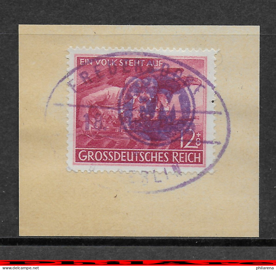 Fredensdorf: Gestempeltes Briefstück - Postfris
