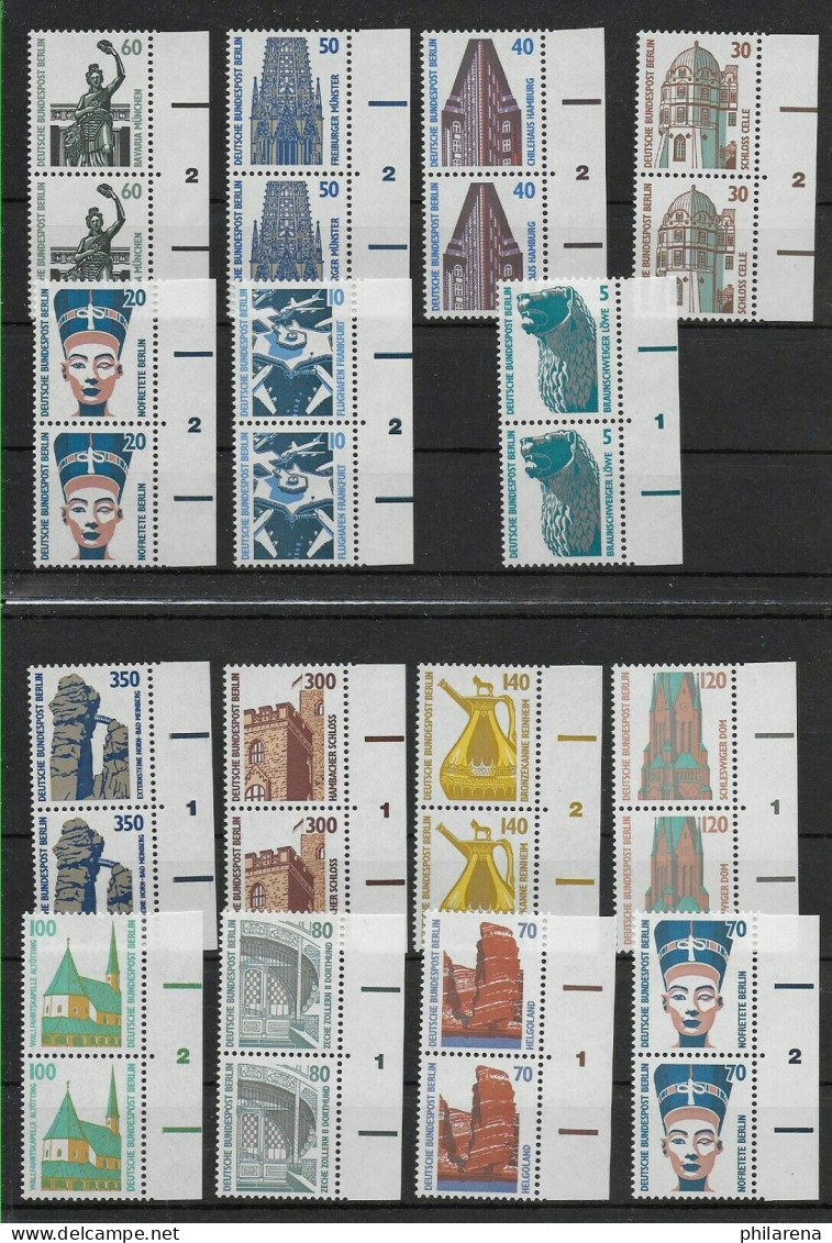 Bund: Ex 739-874, Postfrisch, ** Mit Randnummerierung - Unused Stamps