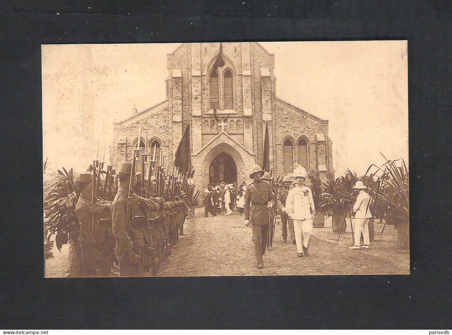 VISITE DU PRINCE LEOPOLD A LA MISSION DE KINSHASA  (7478) - Belgian Congo