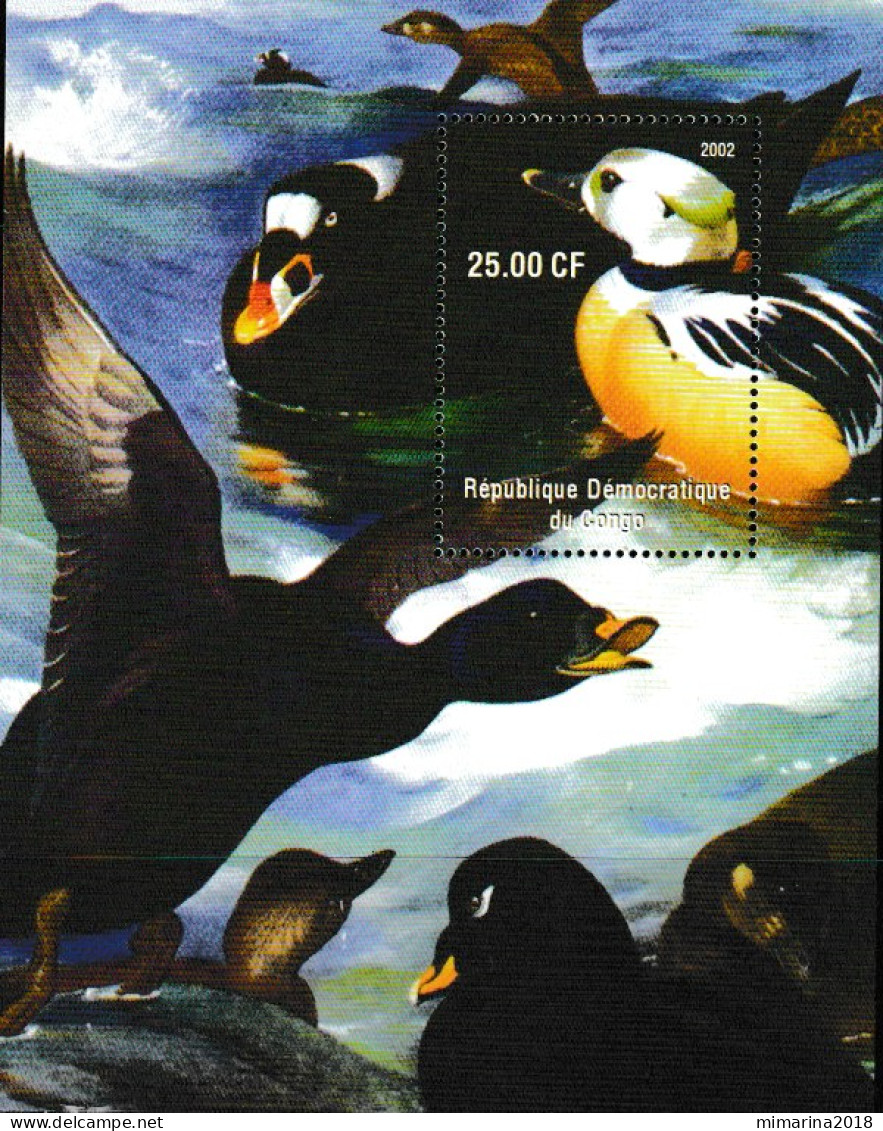 CONGO  2002  MNH  "BIRDS" - Autres & Non Classés