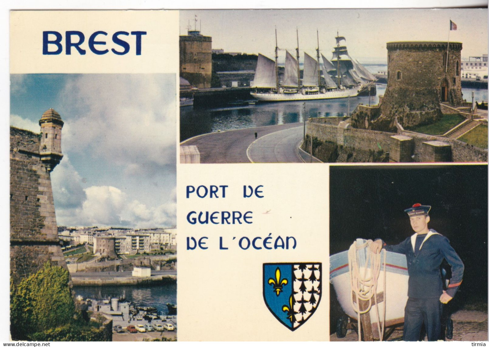 Brest -  Port De Guerre De L' Océan L'Arsenal - 1973 ( Plusiers Vues ) - Brest