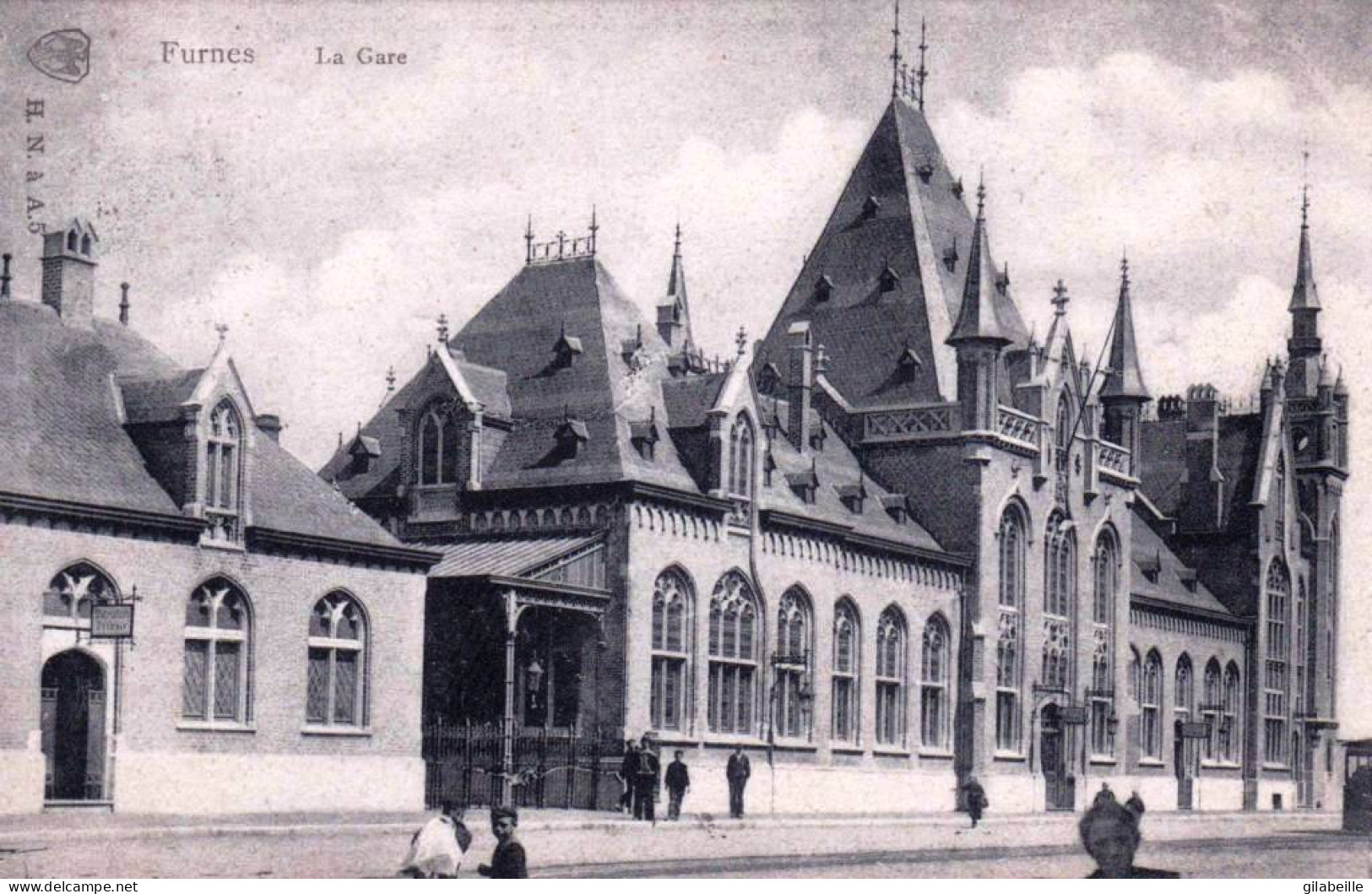  FURNES - VEURNE - La Gare - Veurne