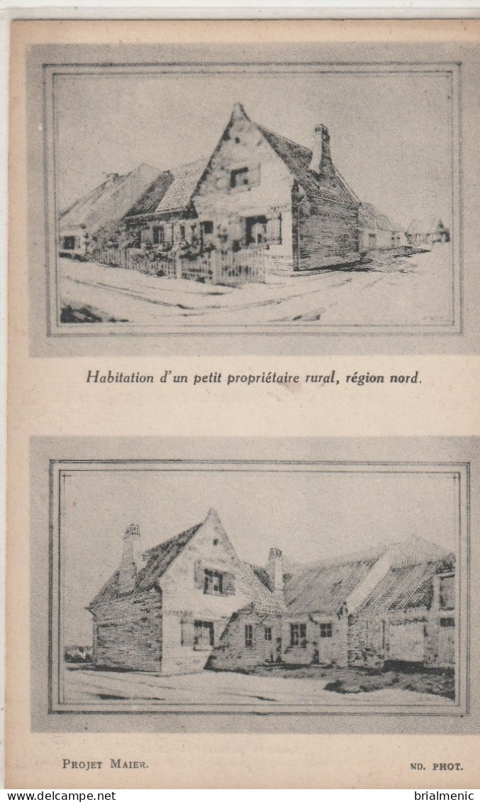 Habitation D'un Petit Propriétaire Rural Région NORD - Autres & Non Classés