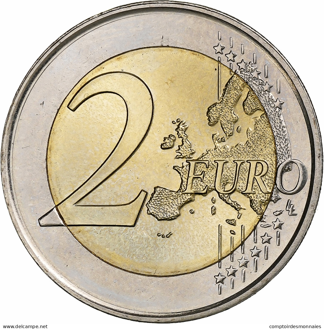 Pays-Bas, 2 Euro, 2013, Utrecht, Bimétallique, SUP - Niederlande