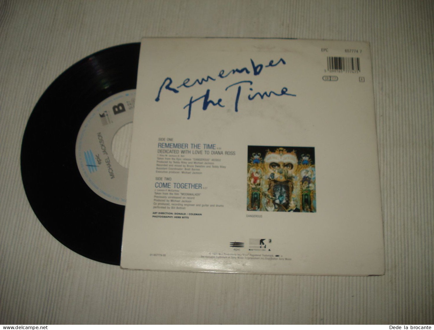 B14 / Michael Jackson - Remember The Time - SP 7" – 657774 7 - Neth 1991  EX/EX - Disco & Pop