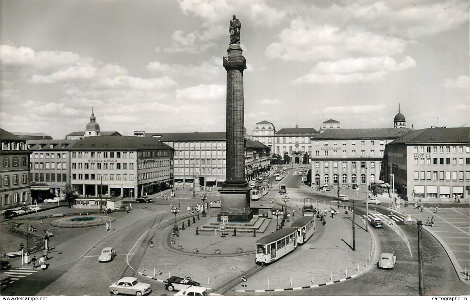 Germany Darmstadt Luisenplatz Tor Zu  Odenwald U. Bergstrasse - Darmstadt