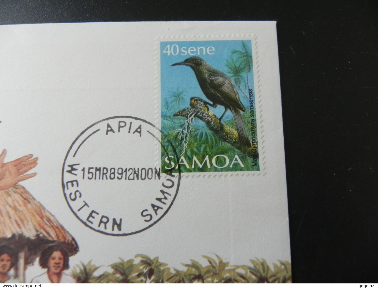 Samoa 20 Sene 1988 - Numis Letter 1989 - Samoa