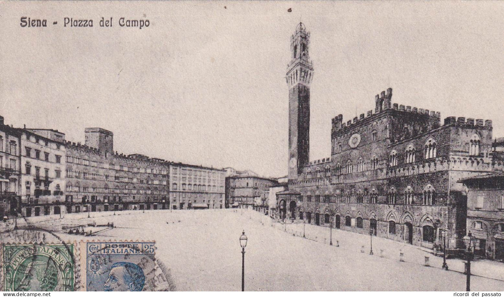 Cartolina Siena - Piazza Del Campo - Siena