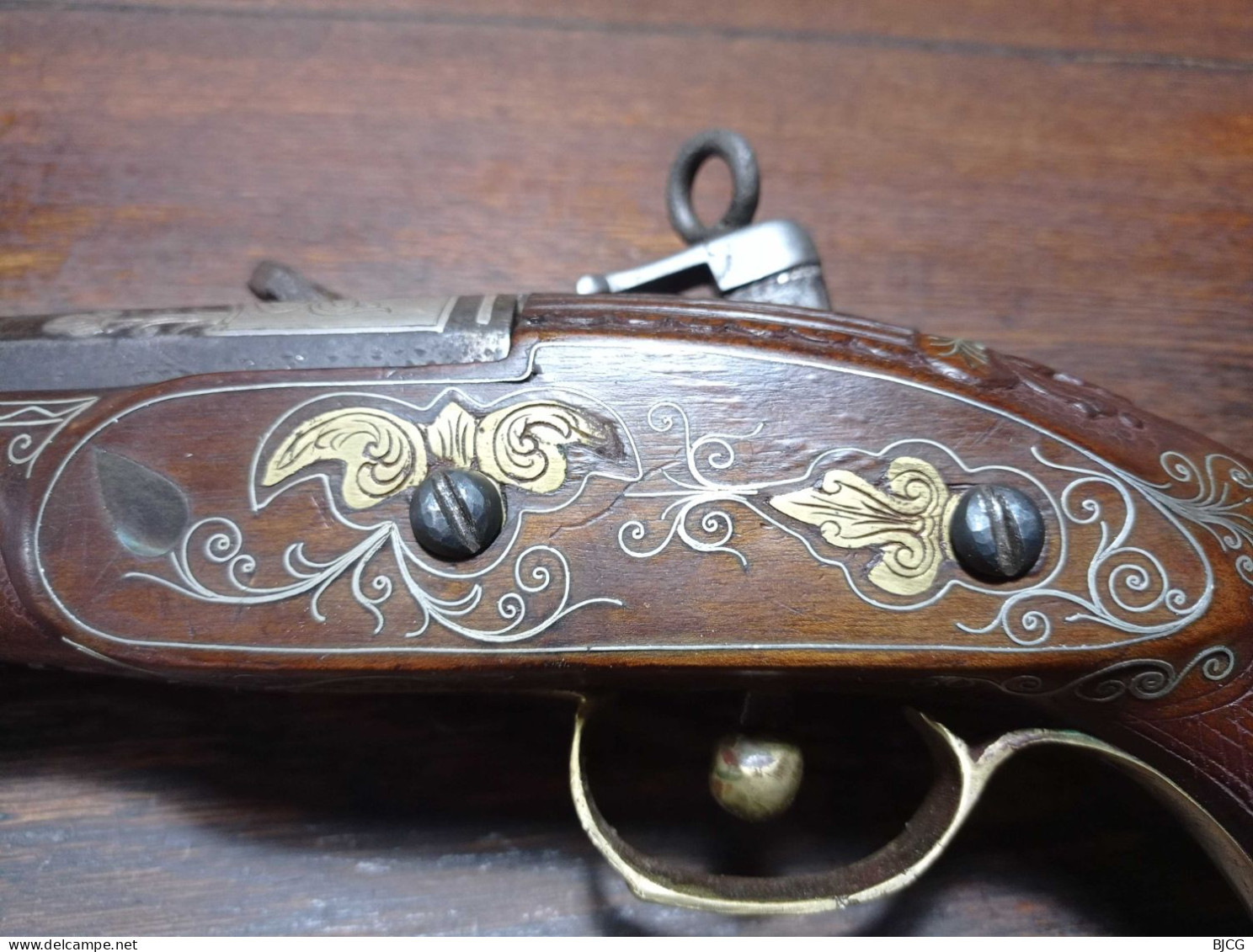 Grand Et Riche Pistolet à Silex - Platine à La Morlaque (miquelet) - Russie Caucase Vers 1830 - TBE - Decorative Weapons