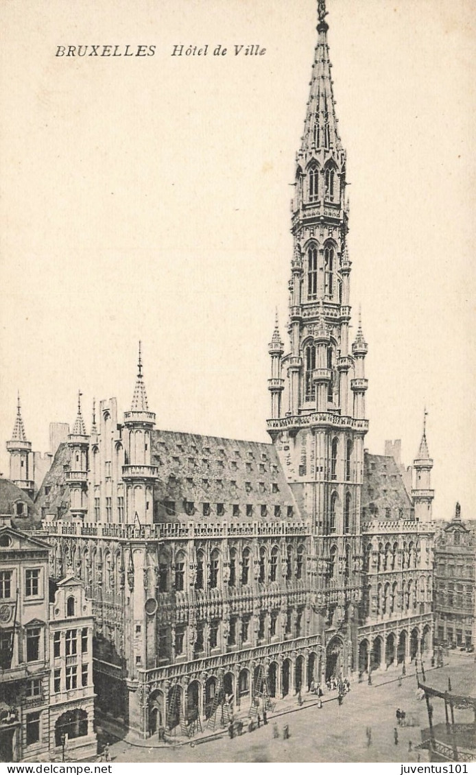 CPA Bruxelles-Hôtel De Ville      L2798 - Bauwerke, Gebäude