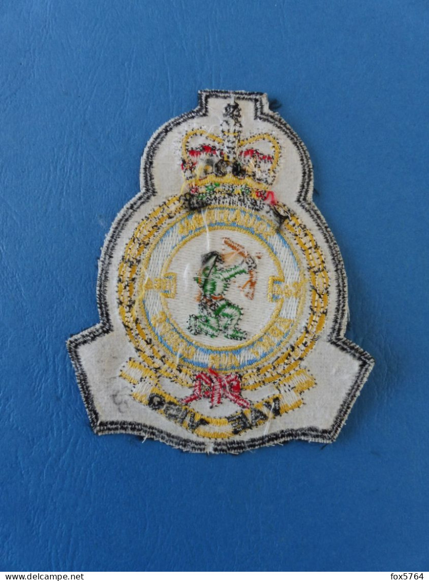 INSIGNE / PATCH / AVIATION ROYAUME-UNI / FABRICATION ORIGINALE / 01 - Armée De L'air